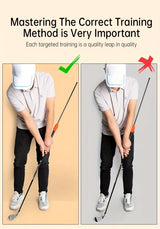 Golf Swing Corrector Improves Posture and Muscle Memory for a Better Swing