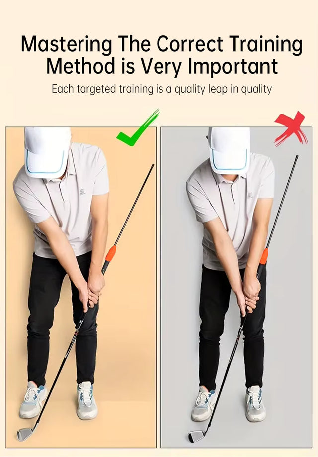 Golf Swing Corrector Improves Posture and Muscle Memory for a Better Swing