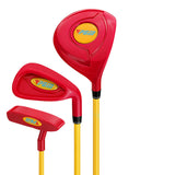 Kids Modified Plastic Materal Golf Set (Iron+Driver+Putter)