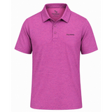 Men’s Abstract Scribble Printed Golf Polo