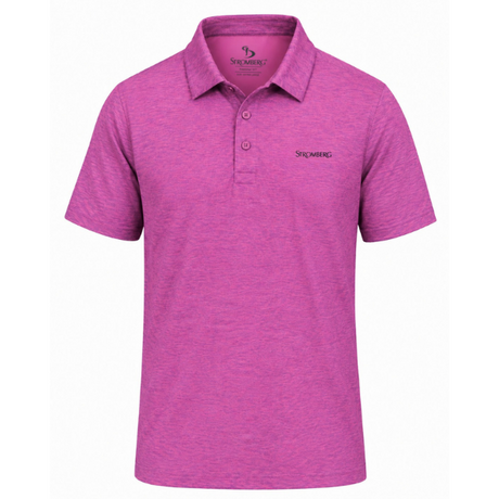 Men’s Abstract Scribble Printed Golf Polo