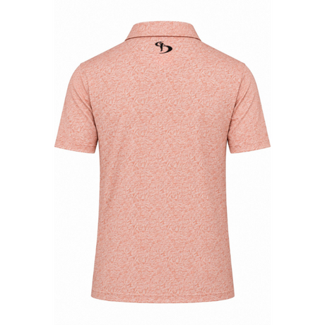 Men’s Abstract Scribble Printed Golf Polo