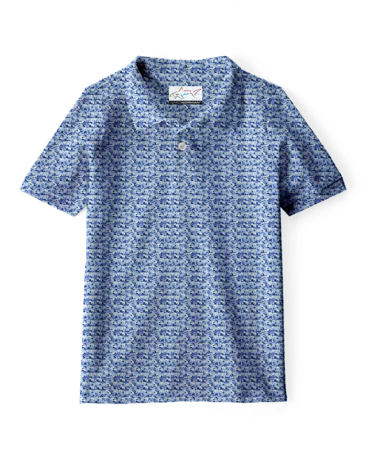 Junior's GNKP017 Stretchable Golf Polo - Periwinkle Blue