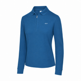 Women's Long Sleeve Classic Pique Polo T-Shirt