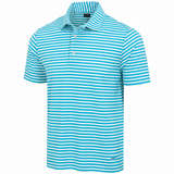 ML75 Recycled Microlux Yarn-Dye Stripe Golf Polo