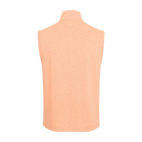 Men’s Double Knit Peached Vest - Light Tangerine