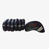 Golf Premium Iron Head Covers (7 Pcs)