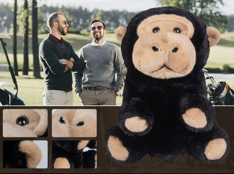 Golf Club Monkey Headcover