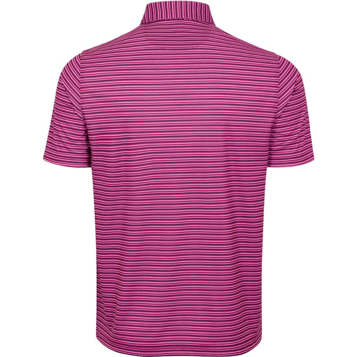 ML75 Holiday Stripe Polo - Garnet