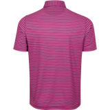 ML75 Holiday Stripe Polo - Garnet