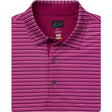 ML75 Holiday Stripe Polo - Garnet