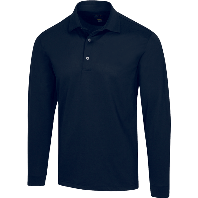 Long Sleeves Freedom Pique Golf Polo T shirt