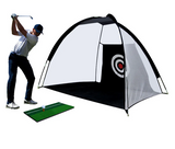 Wholesale golf practice chipping net with target