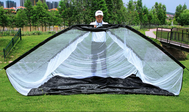 Wholesale golf practice chipping net with target