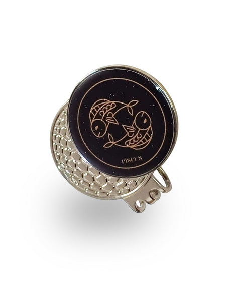 Zodiac Sign Magnetic Cap Clip & Ball Marker