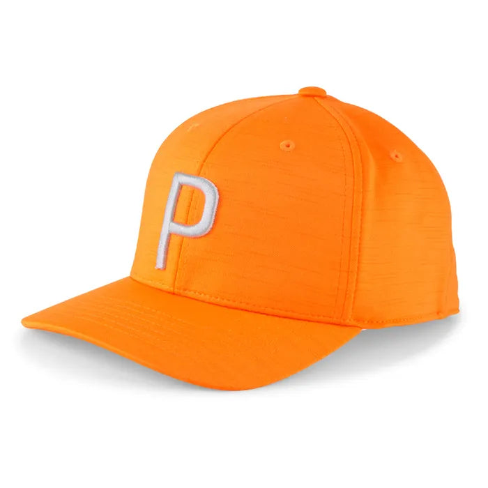 Golf Cap "P" Logo - Rickie Orange