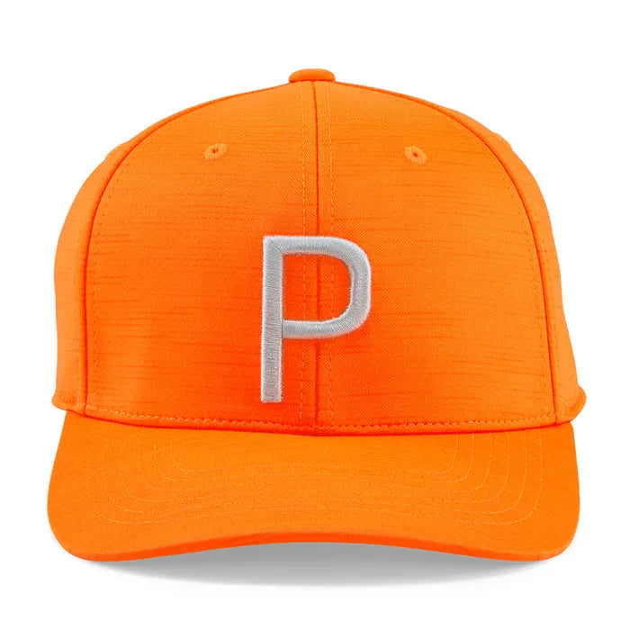 Golf Cap "P" Logo - Rickie Orange