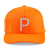 Golf Cap "P" Logo - Rickie Orange