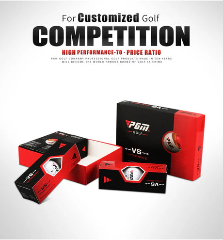 Golf Three Layers Professional Competition Soft Ball Q017