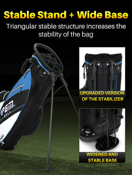 Golf Stand Bag Light Weight 14-Divider - Blue