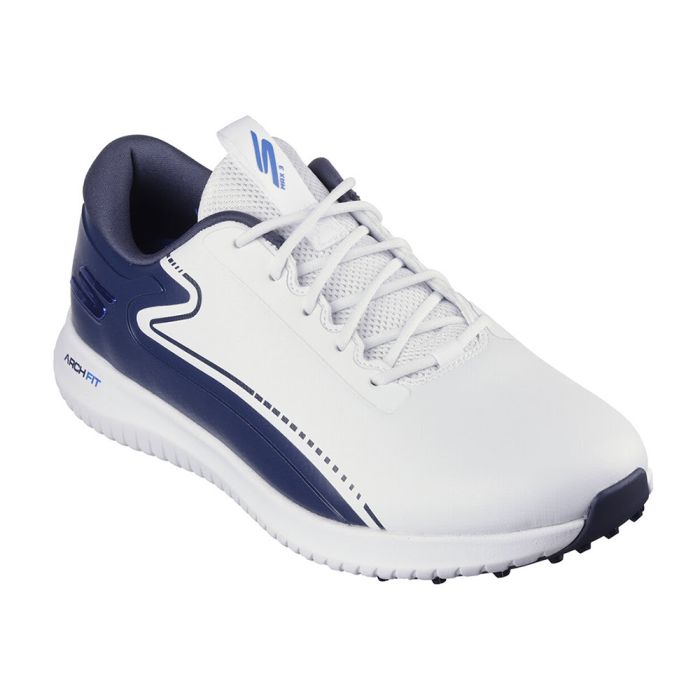 Men's Max 3 MD Spikeless Golf Shoes - White/Navy