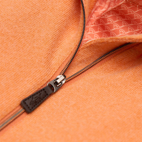 Cozy Shark Quarter Zip - Coral Golf Heather