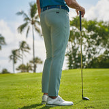 Men's 5-Pocket Stretch Golf Pant - White