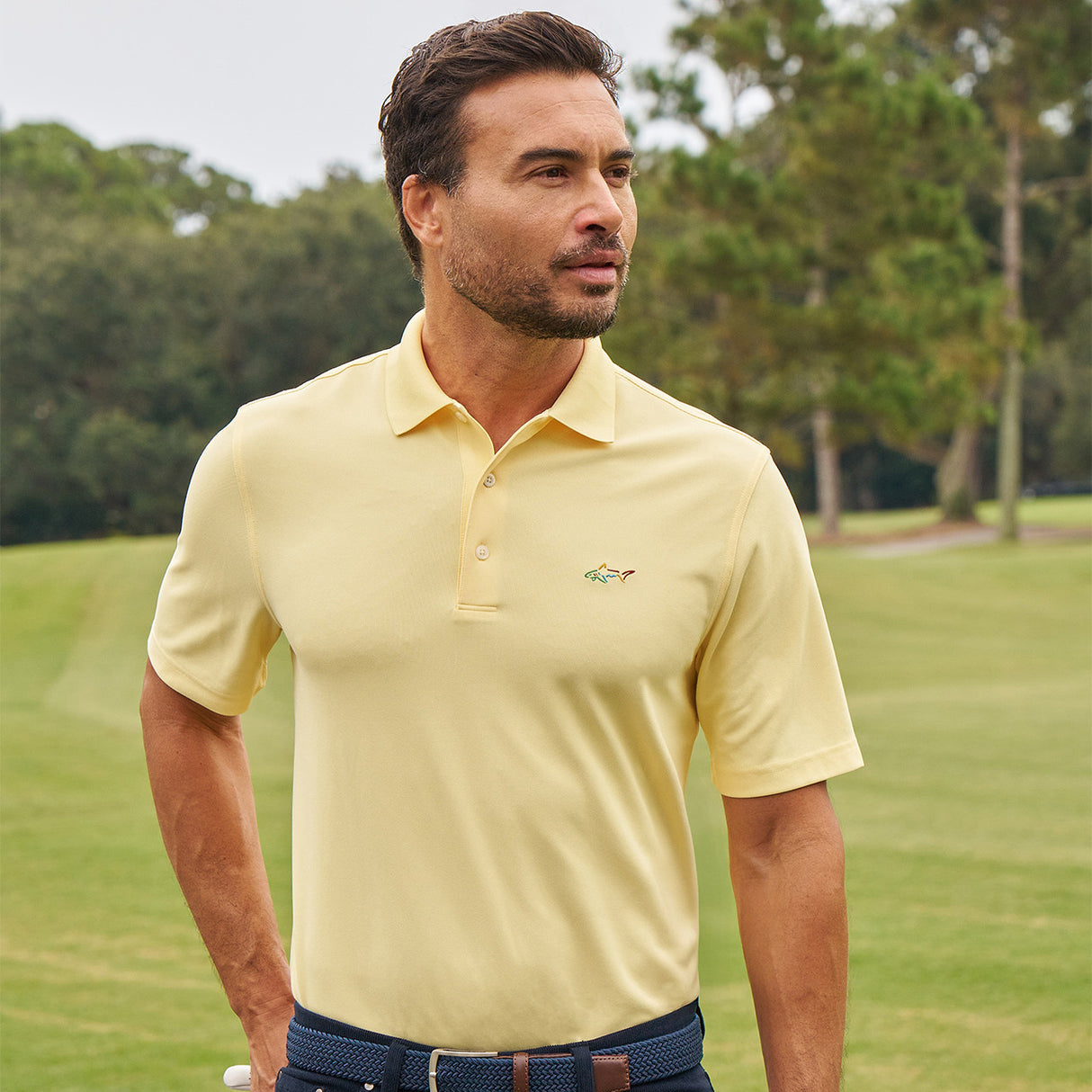 Classic Pique Shark Polo - Solar