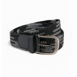Stretchable Webbing Golf Belt – Dark Grey (41" Length with Buckle)