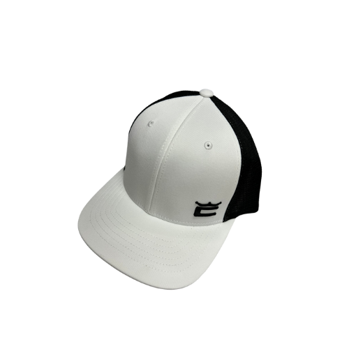 Cobra White Golf Cap angle 2