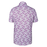 Men,s Light Grape Golf Stretch Polo