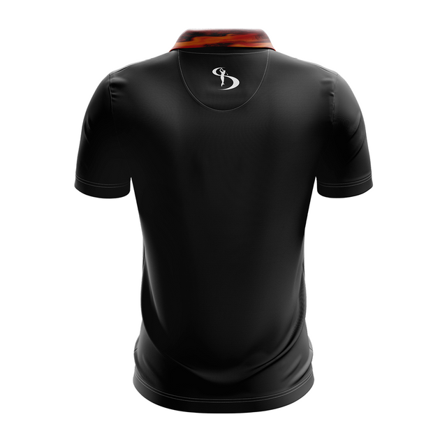 Men's Sunset Bits Performance Golf Polo