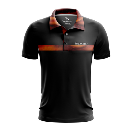 Men's Sunset Bits Performance Golf Polo