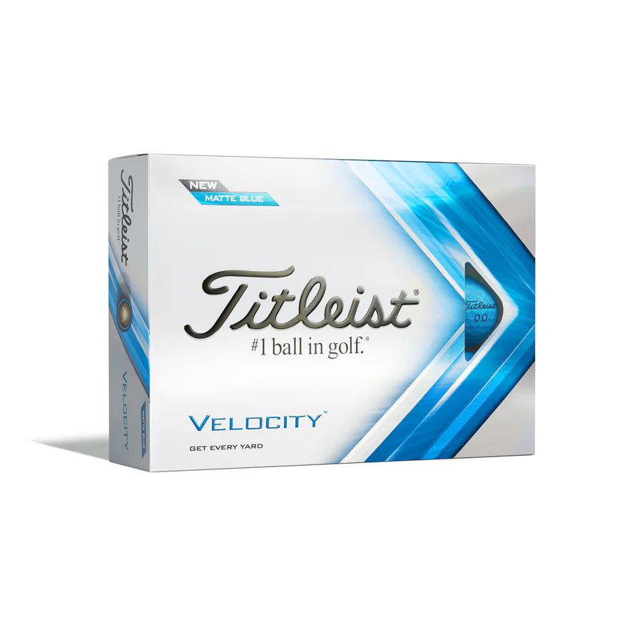 Velocity Golf Balls - Matte Blue