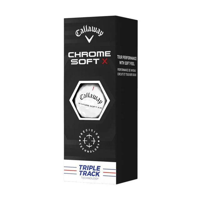 Chrome Soft X Triple Track Golf Balls