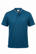 Baseball Collar Micro Pique Shark Polo