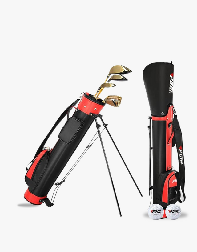 Golf Bracket Stand Bag - Lightweight And Durable Holds 9 Clubs With Ease