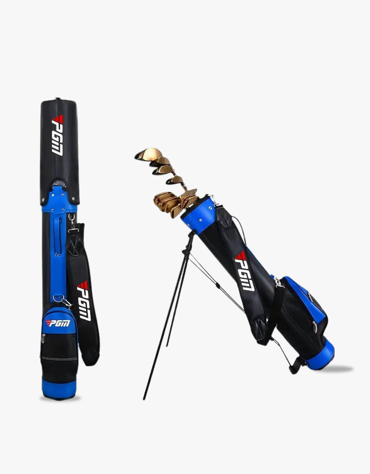 Golf Bracket Stand Bag - Lightweight And Durable Holds 9 Clubs With Ease