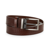 Textured Leather Golf Belt