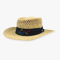 Signature Straw Hat – Breathable, Sun-Protective Golf Style