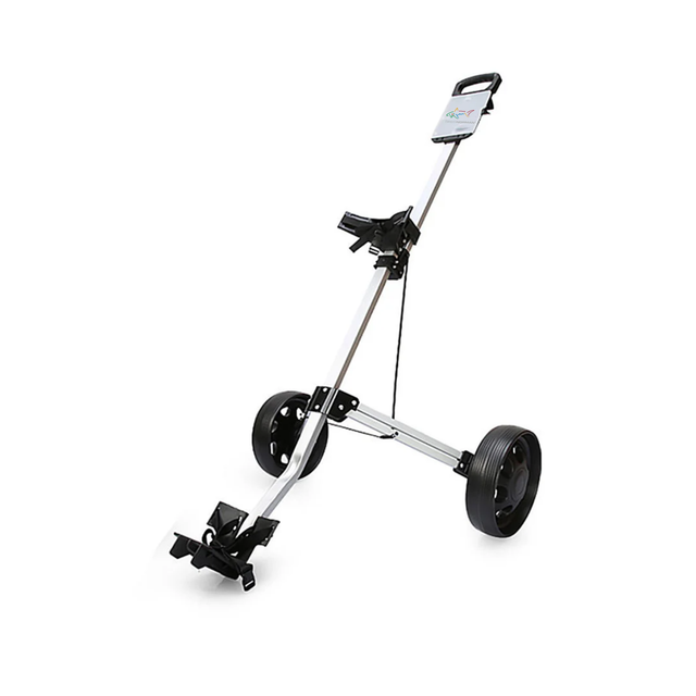 Greg Norman Two Wheels Aluminum Alloy Golf Push Carts Golf Trolley