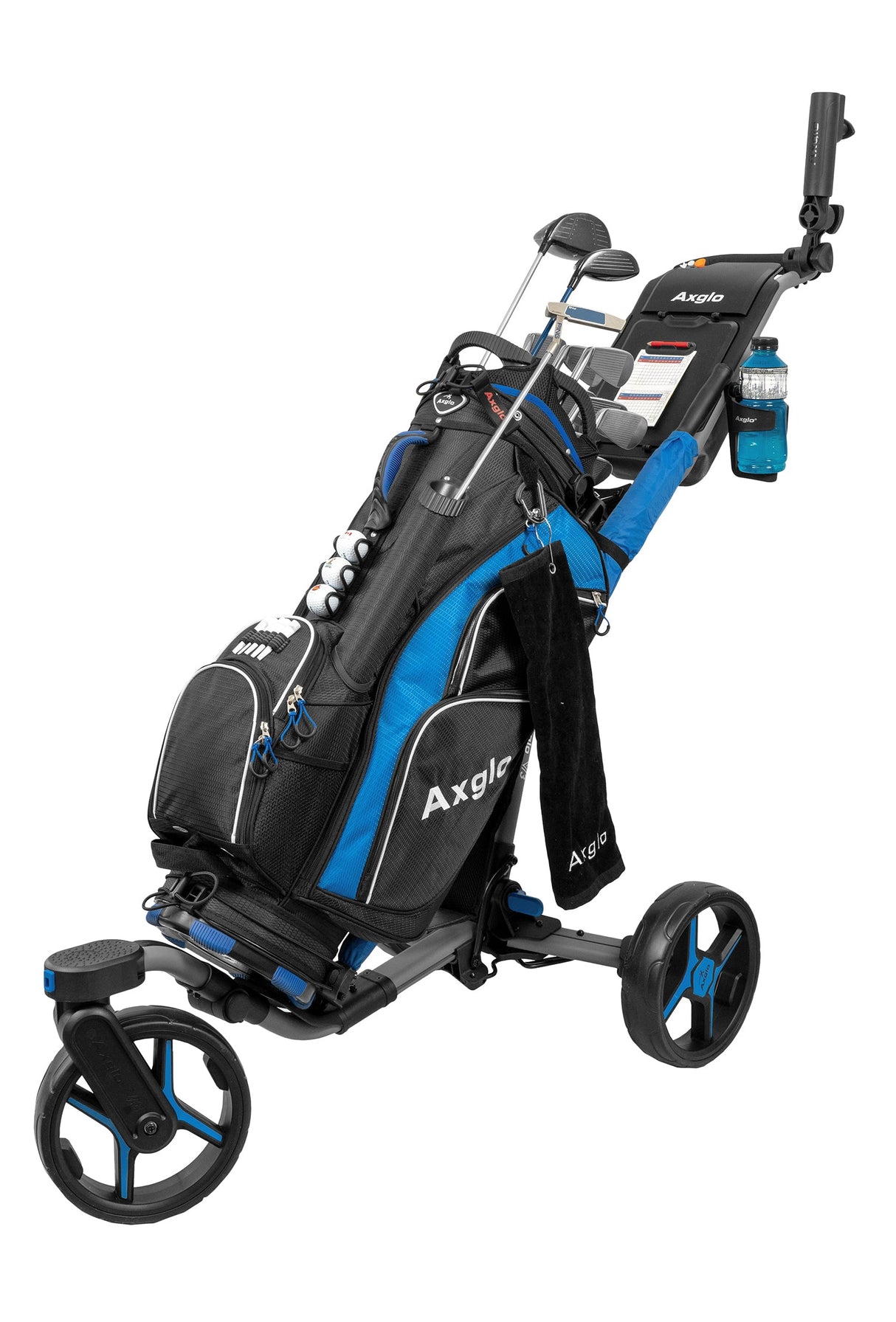Axglo V3 Three Wheel Push Cart