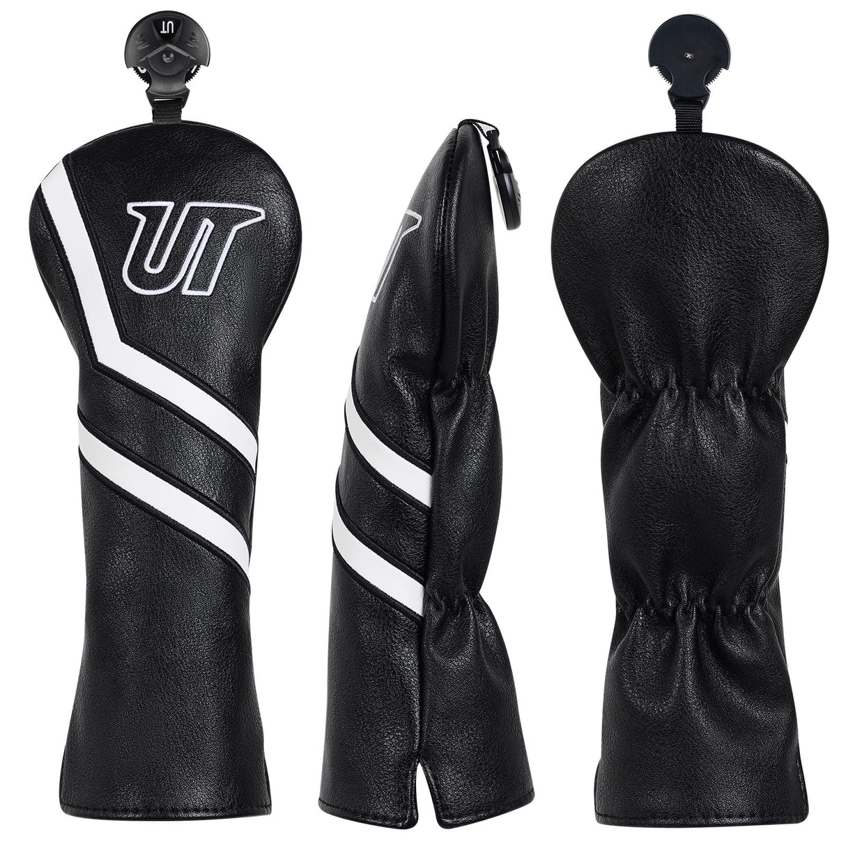 Black PU Hybrid Golf Headcover - UT Club Cover (Copy)