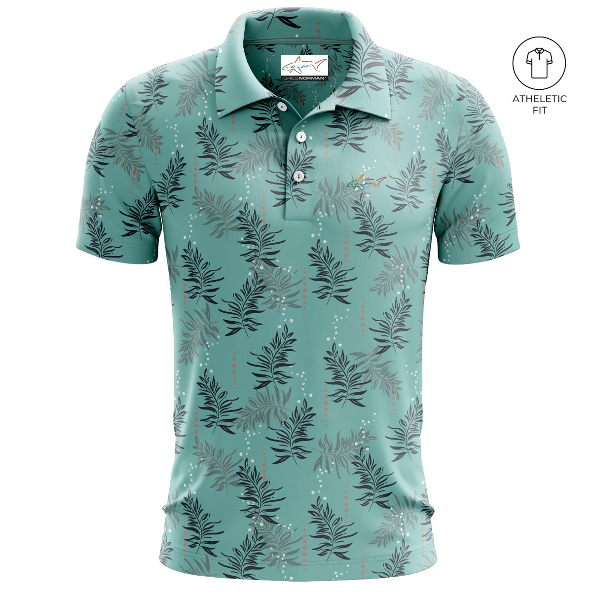 Men's Leafy Links Golf Polo