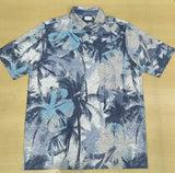 Men's Hibiscus Palm Golf Polo