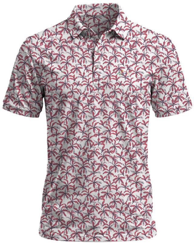 Men's “Island Ink” Performance Golf Polo