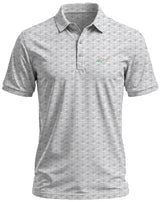 Men's “Silver Swing” Performance Golf Polo