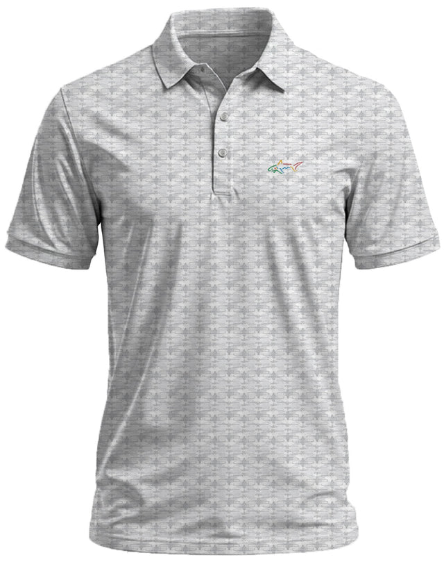 Men's “Silver Swing” Performance Golf Polo