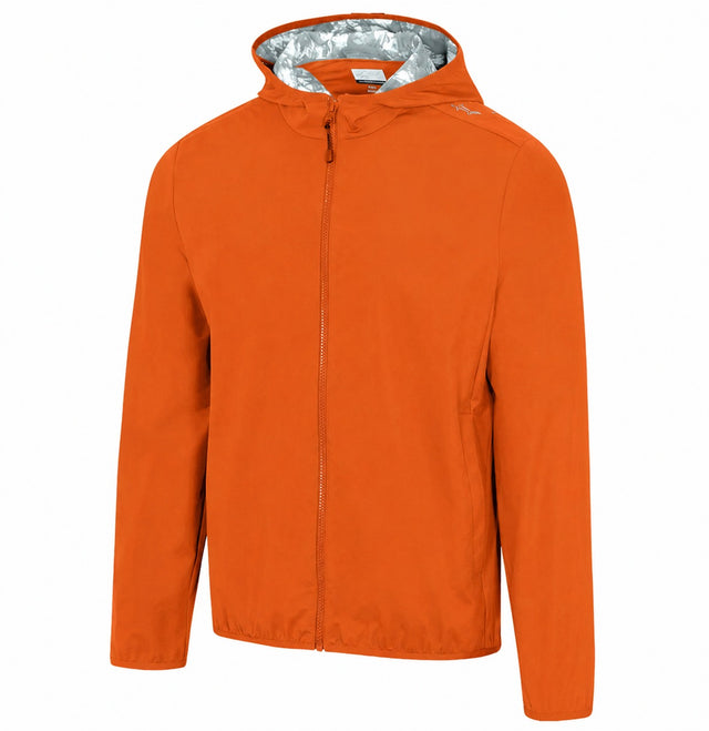 Full-Zip Rain Jacket - Harbor Coral