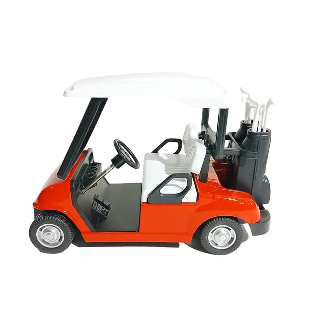 Die-cast Golf Cart Model Toy 1:32 Scale Vehicle